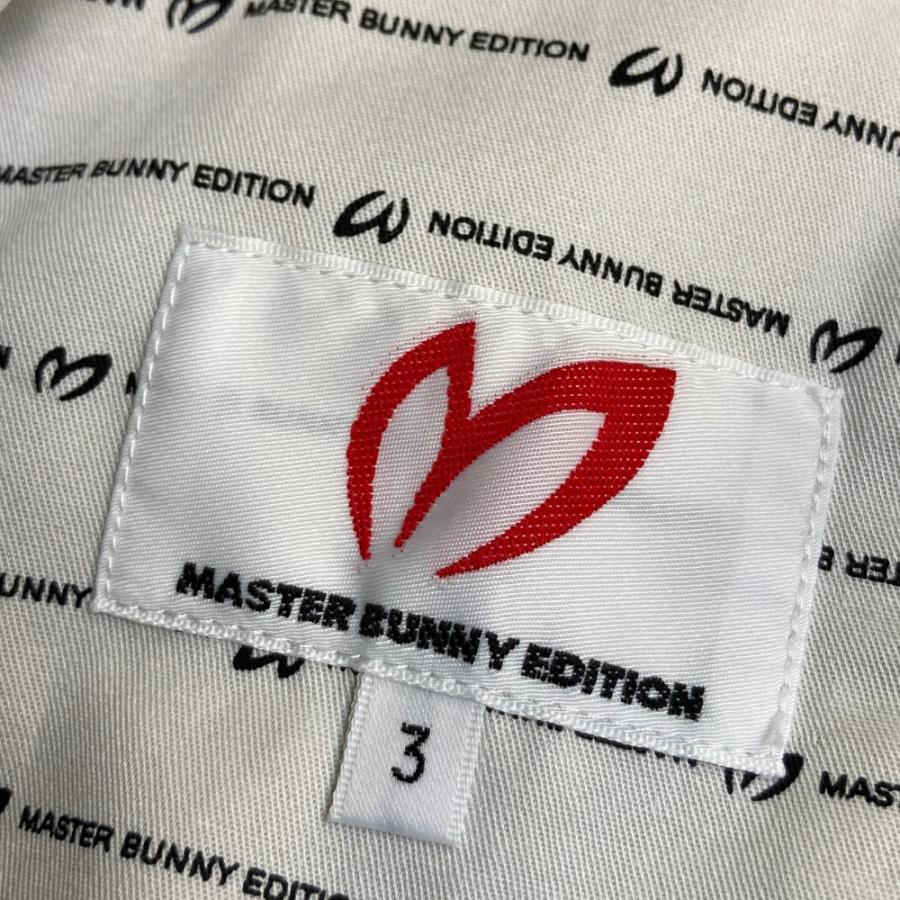 サイズ：3 MASTER BUNNY EDITION マスターバニーエディション 2023年モデル 切替パンツ  ベージュ系 [240101434823] ゴルフウェア メンズ ストスト MASTER BUNNY EDITION マスターバニーエディション 2023年モデル 切替