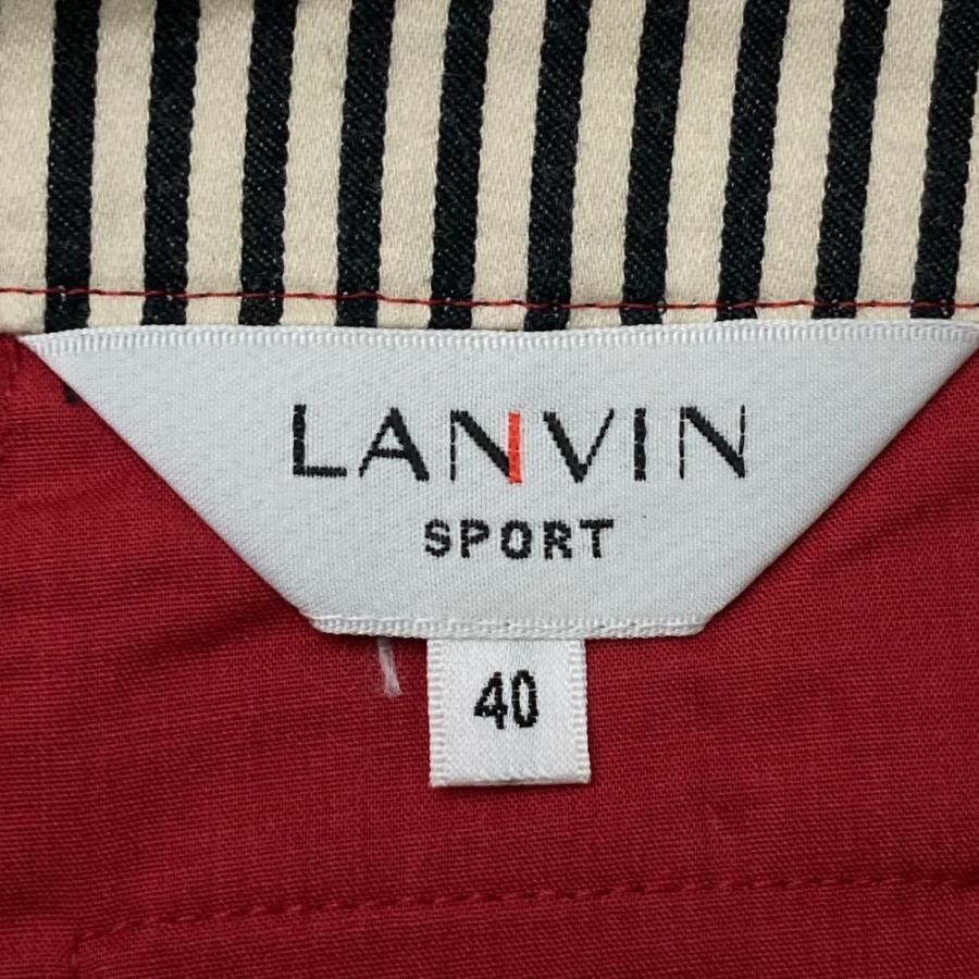 新品LANVIN SPORTランバン スポールゴルフスカート　サイズ40 サイズ：40 LANVIN SPORT ランバン スポール ストレッチスカート