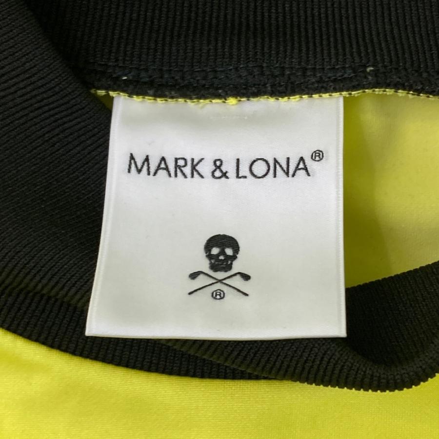 MARK&LONA マークアンドロナ モックネック 半袖Tシャツ スカル