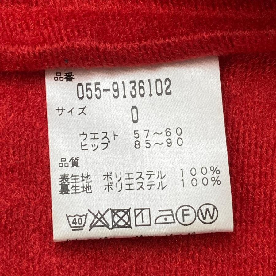 サイズ：0 PEARLY GATES パーリーゲイツ  裏起毛 ロングパンツ チェック柄 レッド系 [240101435935] ゴルフウェア レディース ストスト PEARLY GATES パーリーゲイツ 裏起毛 ロングパンツ チェック柄 レッド