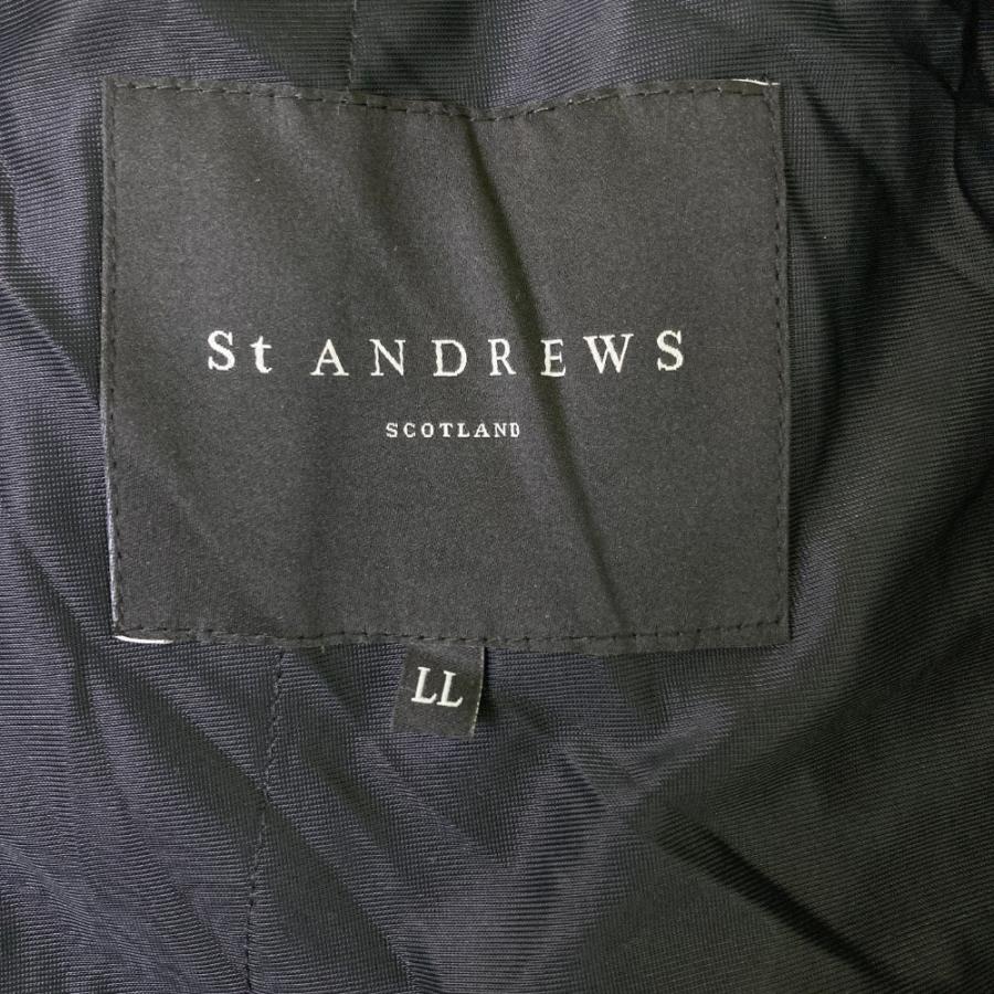 ST ANDREWS セントアンドリュース ジップジャケット ブラック系 LL