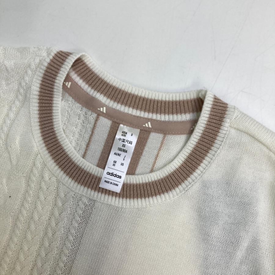 新品】ADIDAS GOLF アディダスゴルフ 2024年 ニット セーター ホワイト