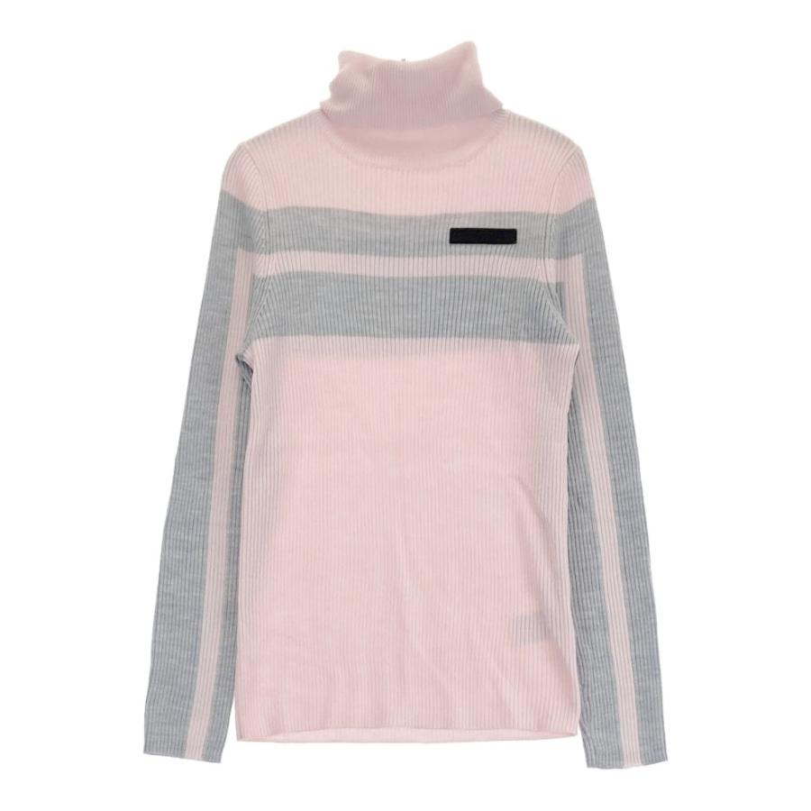 ROPE ピンク タートルネック ニット ROPE' PICNIC（ロペピクニック）の