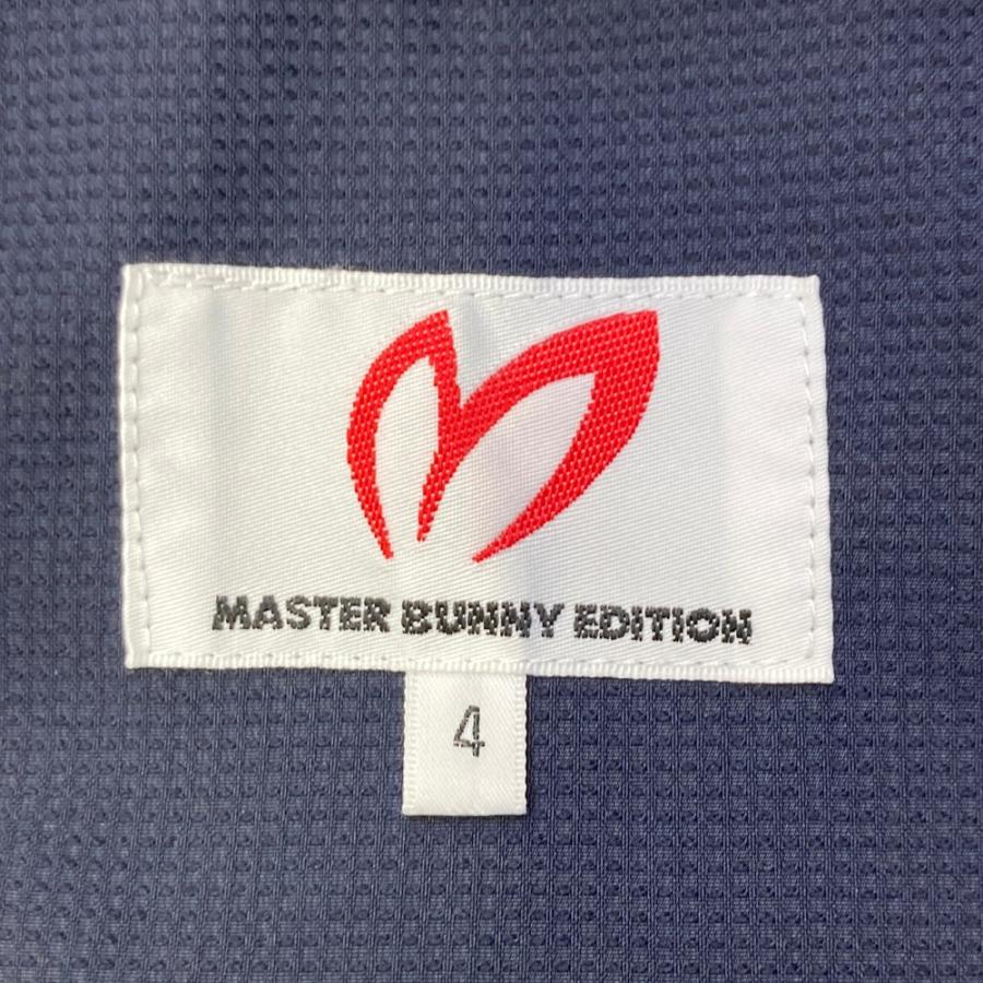 MASTER BUNNY EDITION マスターバニーエディション 蓄熱 ツイン スニード 10周年 総柄 ネイビー系 4 ゴルフウェア メンズ_4