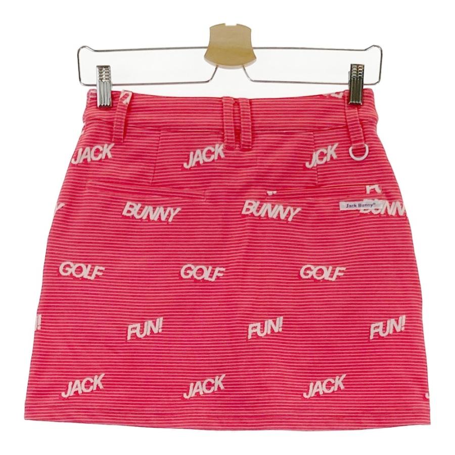 JACK BUNNY ジャックバニー インナー付き スカート 総柄 ピンク系 0