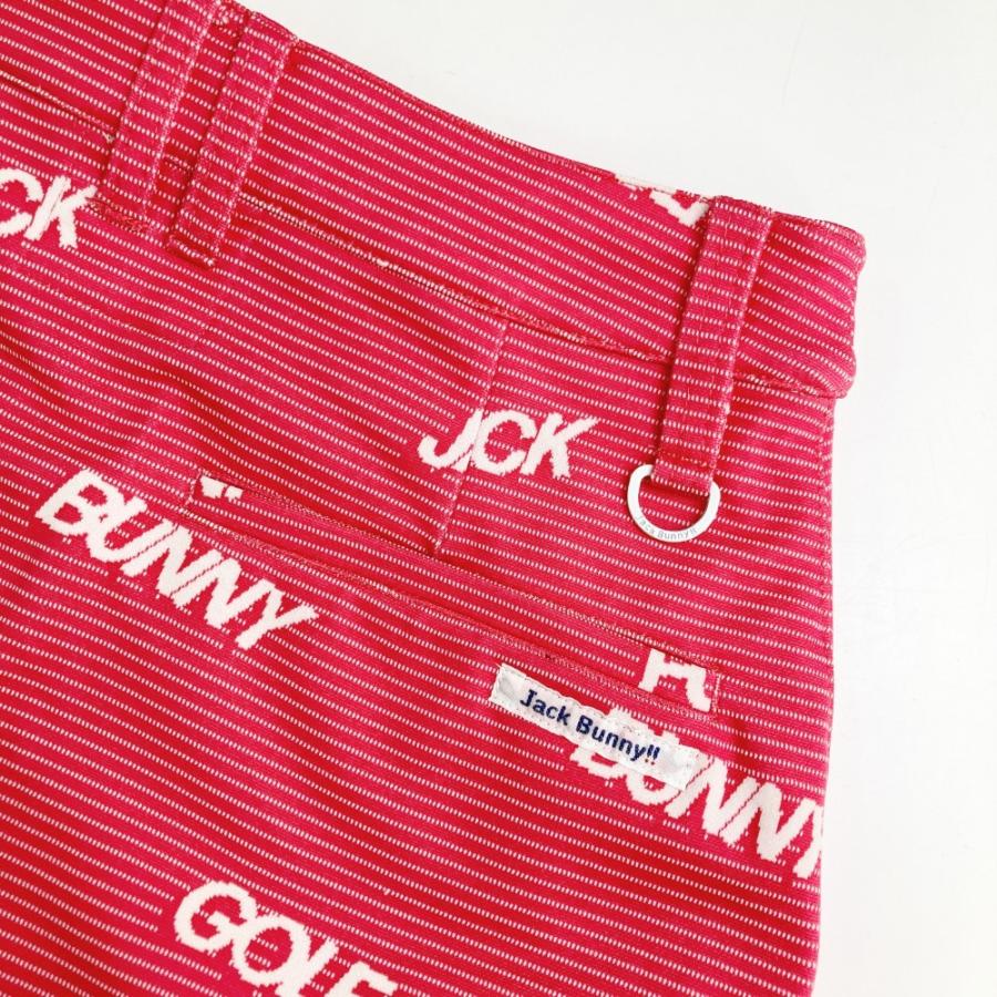 JACK BUNNY ジャックバニー インナー付き スカート 総柄 ピンク系 0