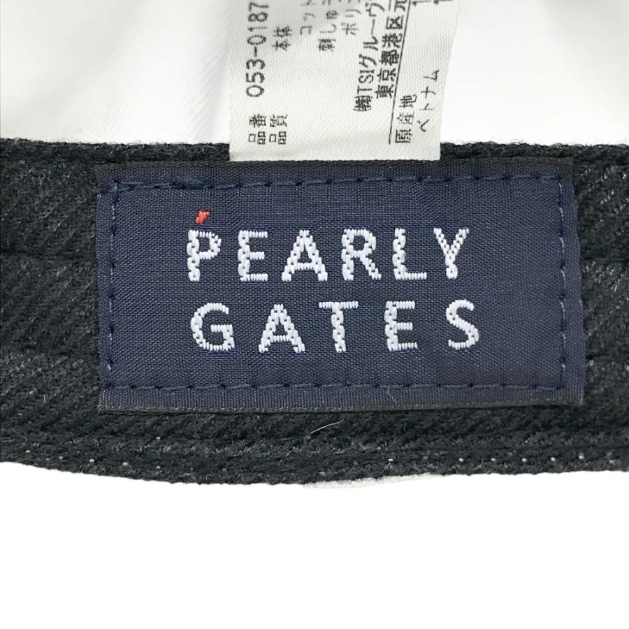 PEARLY GATES パーリーゲイツ キャップ ホワイト系 FR ゴルフ