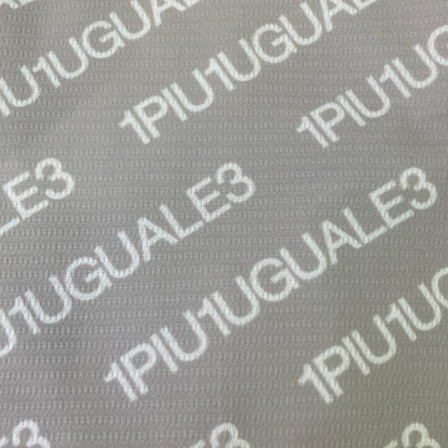 サイズ：5 1PIU1UGUALE3 GOLF  ハーフパンツ ロゴ柄 グレー系 [240101436974] ゴルフウェア メンズ ストスト 1PIU1UGUALE3 GOLF ハーフパンツ ロゴ柄 グレー系 サイズ：5