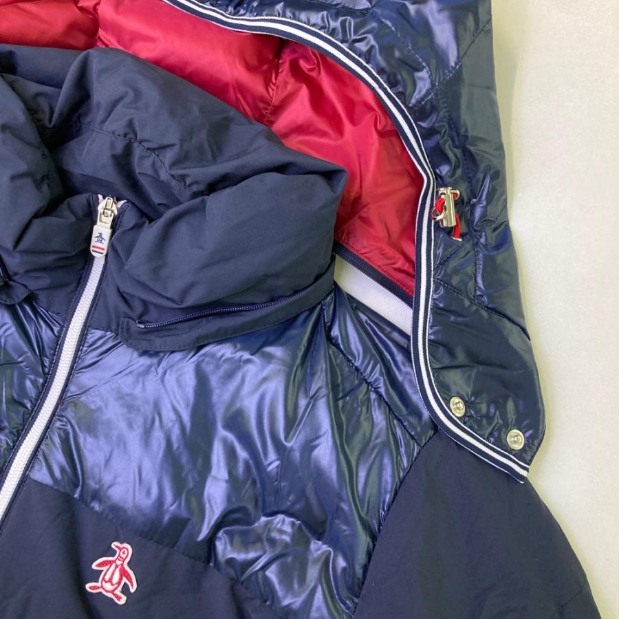 【マンシングウェア】美品 ジップジャケット 2way ネイビー 3L メンズ Munsingwear ネイビー ジャケット Munsingwear(マンシング