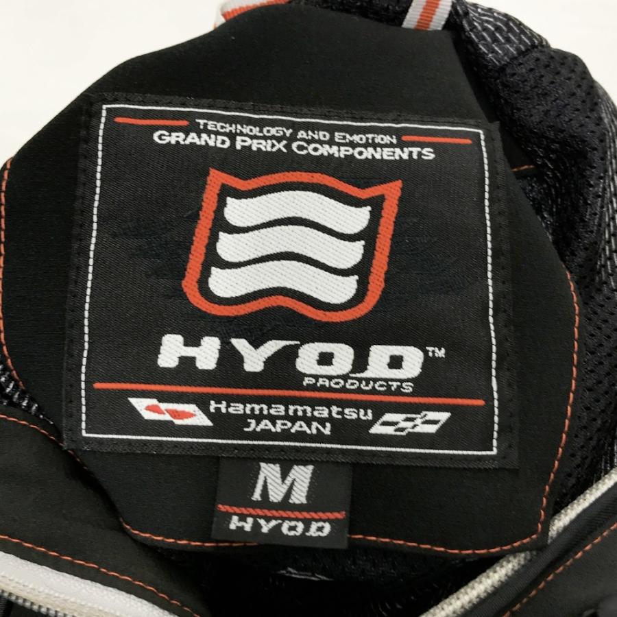 HYOD ヒョウドウ フード付ジャケット ブラック系 M バイクウェア