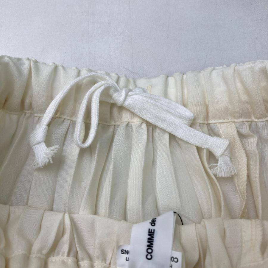 【新品】COMME des GARCONS コムデギャルソン NI-S001 スカート  ホワイト系 XS レディースの画像