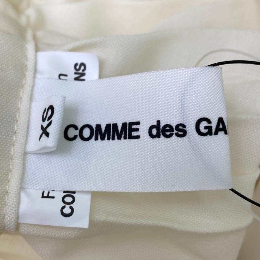【新品】COMME des GARCONS コムデギャルソン NI-S001 スカート  ホワイト系 XS レディースの画像