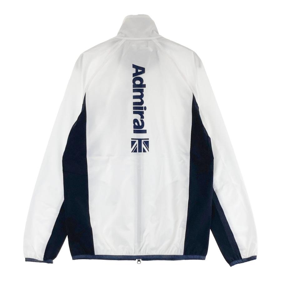アドミラル　ジャケット　新品 新品】ADMIRAL アドミラル ジップ ナイロンジャケット ホワイト