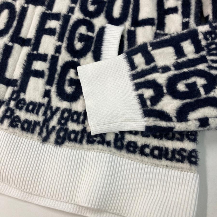 PEARLY GATES パーリーゲイツ 055-3270106 ニット パーカー 総柄