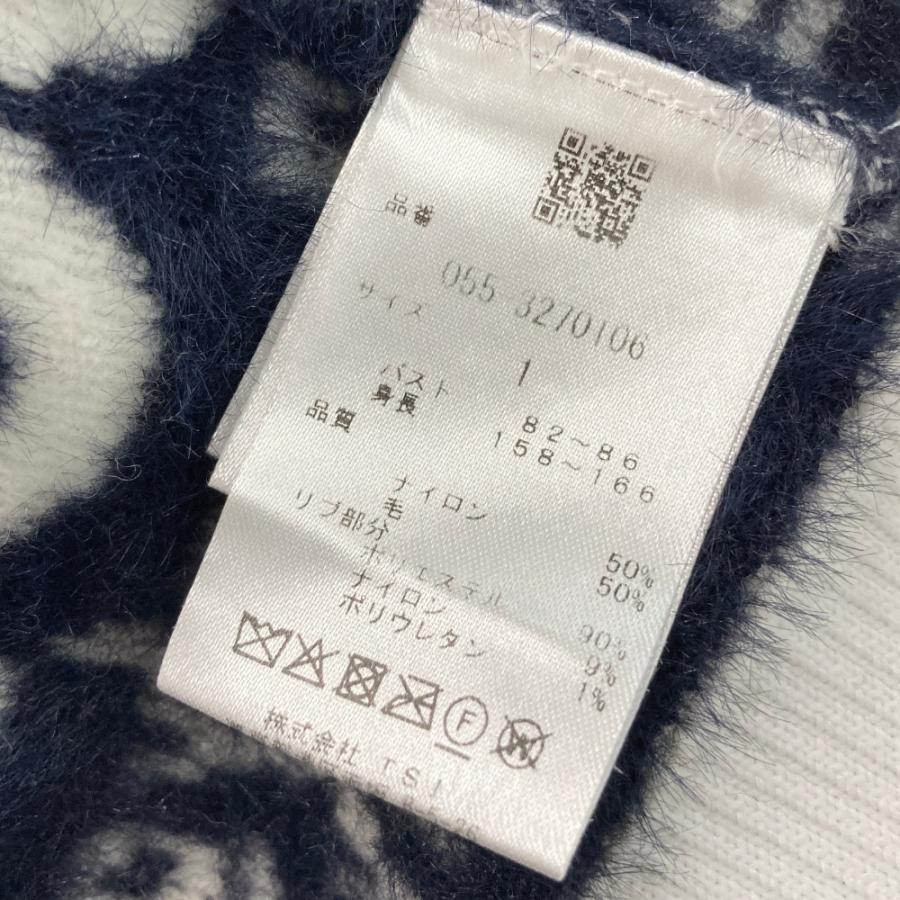 PEARLY GATES パーリーゲイツ 055-3270106 ニット パーカー 総柄