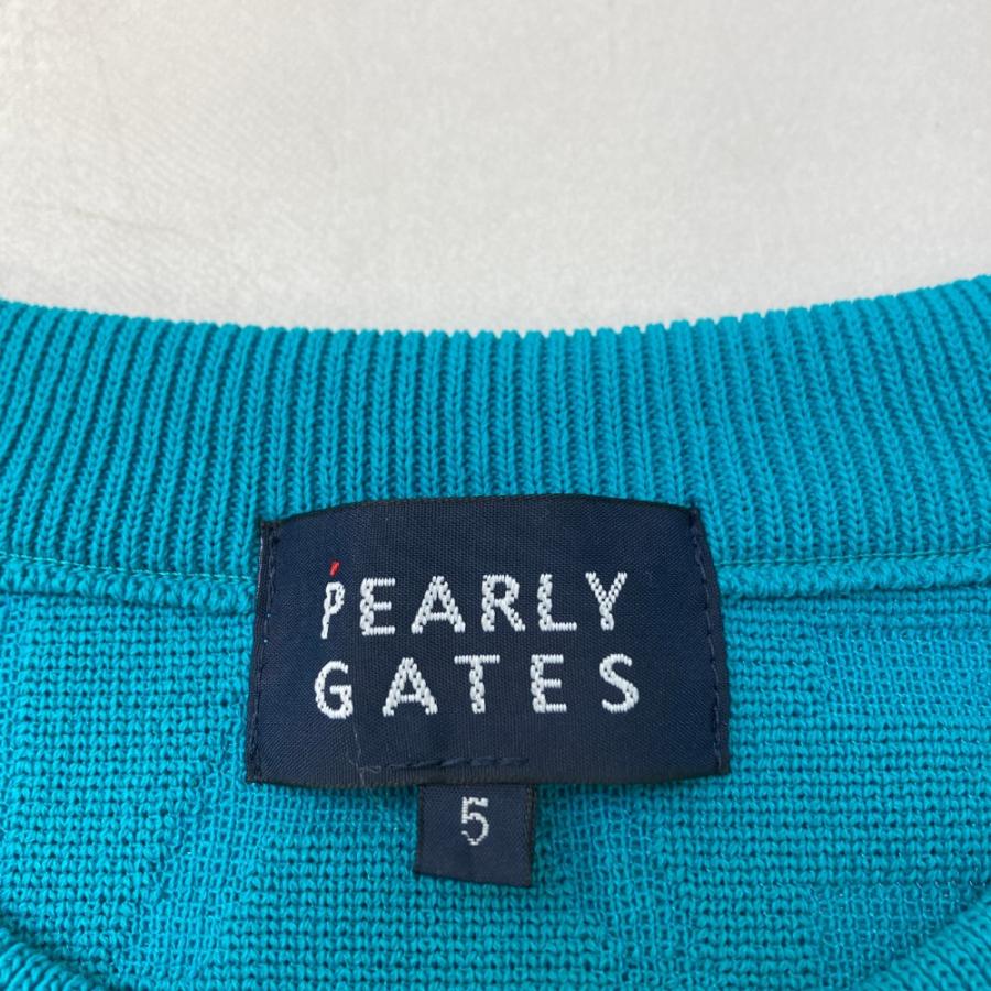 PEARLY GATES パーリーゲイツ 2024年 ニット セーター ブルー系 5