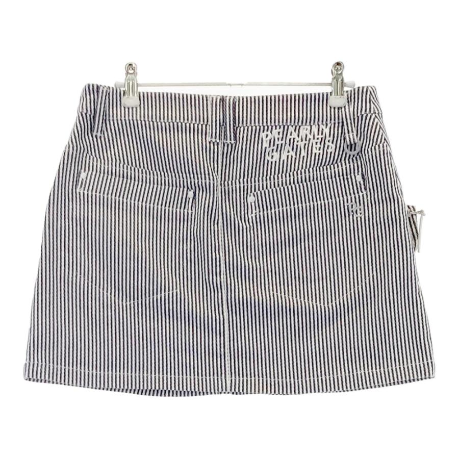 サイズ：1 PEARLY GATES パーリーゲイツ 055-3134204 スカート ストライプ ネイビー系 [240101437545] ゴルフウェア レディース ストスト PEARLY GATES（パーリーゲイツ） 055-3134204 スカート ストライプ