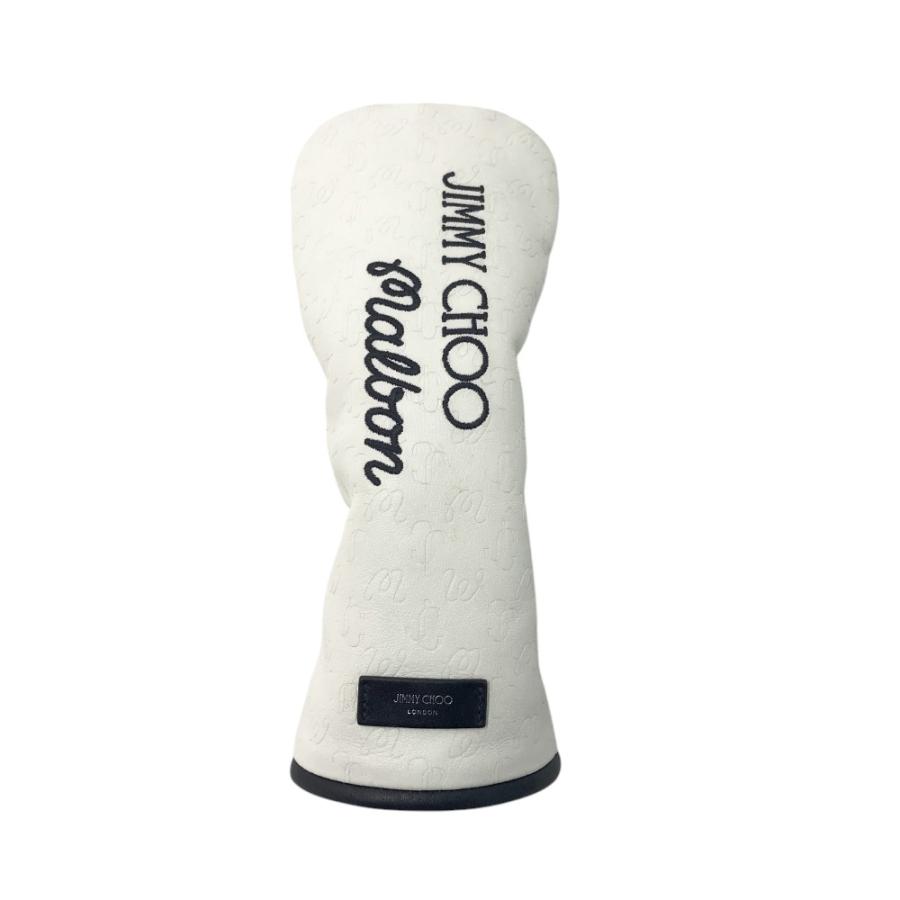 MALBON GOLF マルボン ゴルフ ×JIMMY CHOO ヘッドカバー 総柄 ホワイト系 FW×1 [240101437578] ゴルフウェア ストスト MALBON GOLF マルボン ゴルフ ×JIMMY CHOO ヘッドカバー 総柄