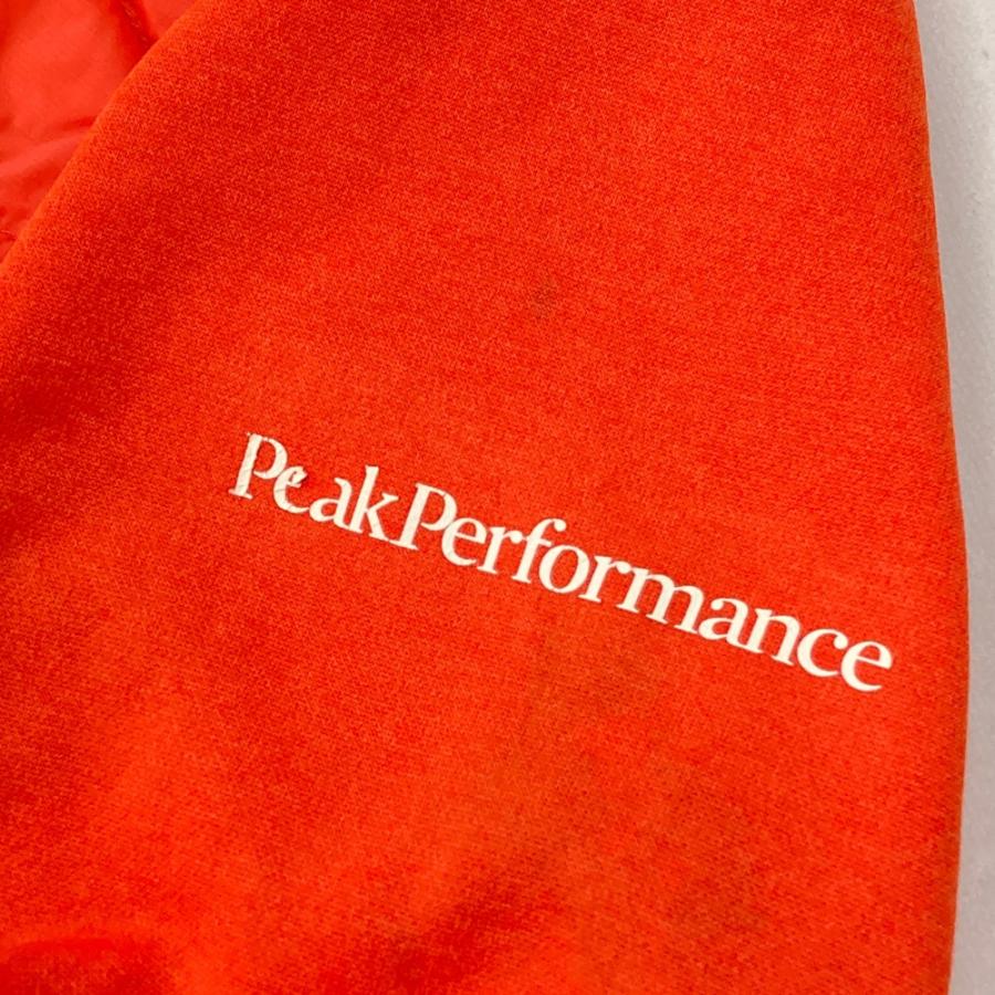 Peak Performance ダウンジャケット M オレンジ PEAKPERFORMANCE ピークパフォーマンス 切替ダウンジャケット オレンジ
