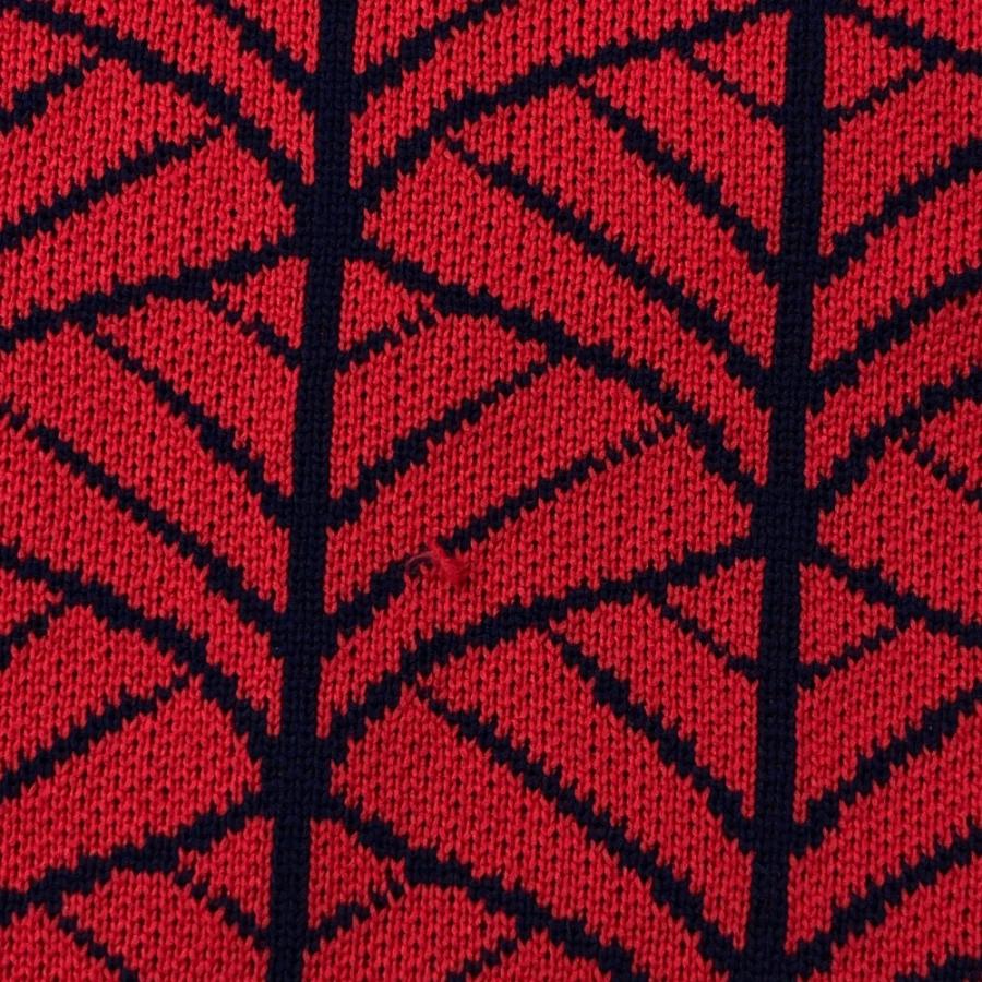 サイズ：L CALLAWAY キャロウェイ レッドレーベル ニットセーター 総柄 レッド系 [240101358508] ゴルフウェア メンズ ストスト サイズ：L CALLAWAY キャロウェイ レッドレーベル ニット