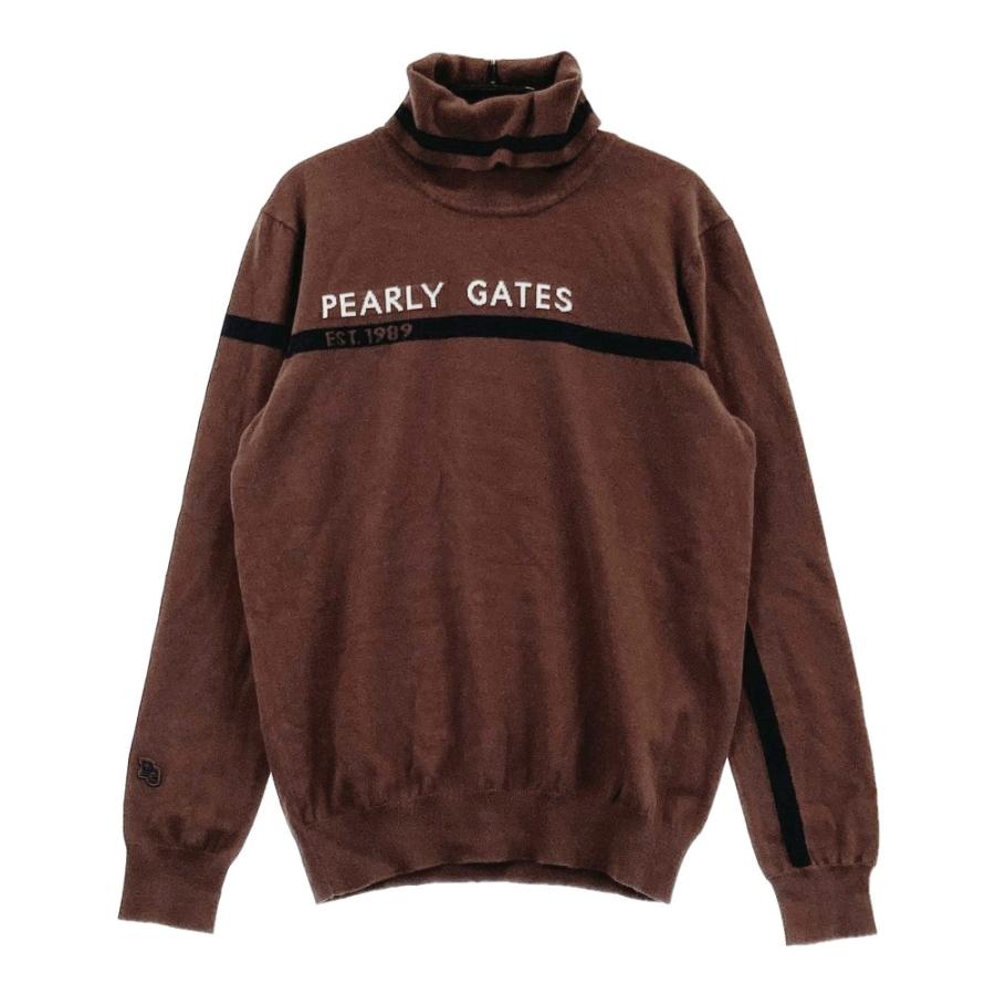 パーリーゲイツ　人気レディースタートル美品 PEARLY GATES（パーリーゲイツ） 【新品】PEARLY GATES タートルネック
