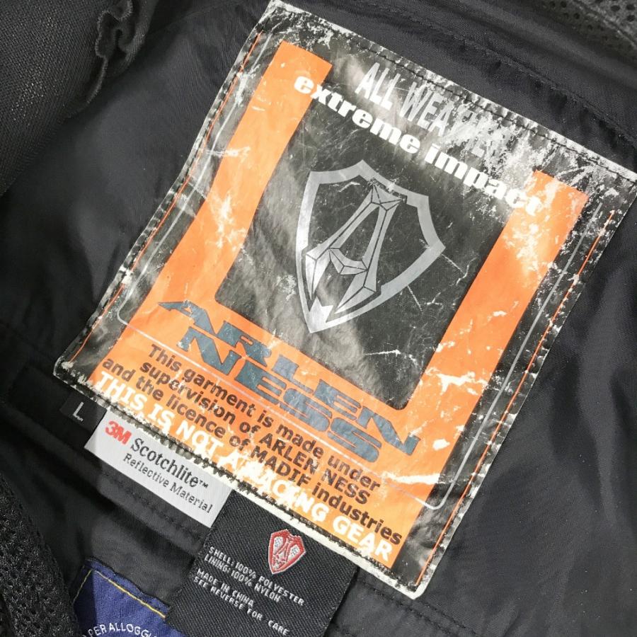 ARLEN NESS アレンネス メッシュジャケット ブラック系 L バイクウェア