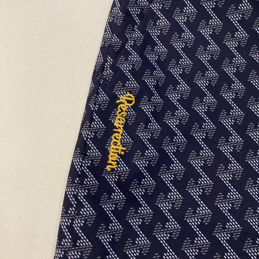 お値下げ♡レザレクション　レディース ゴルフスカート ネイビー RESURRECTION レザレクション スカート 総柄 ネイビー系 S