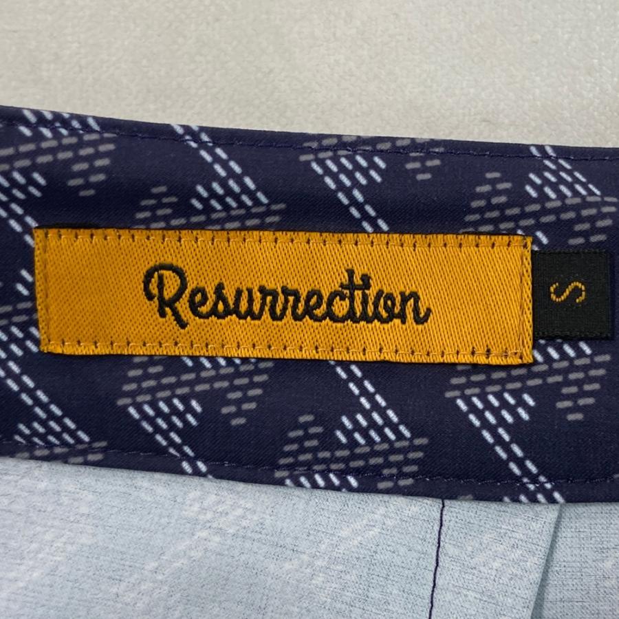 お値下げ♡レザレクション　レディース ゴルフスカート ネイビー RESURRECTION レザレクション スカート 総柄 ネイビー系 S