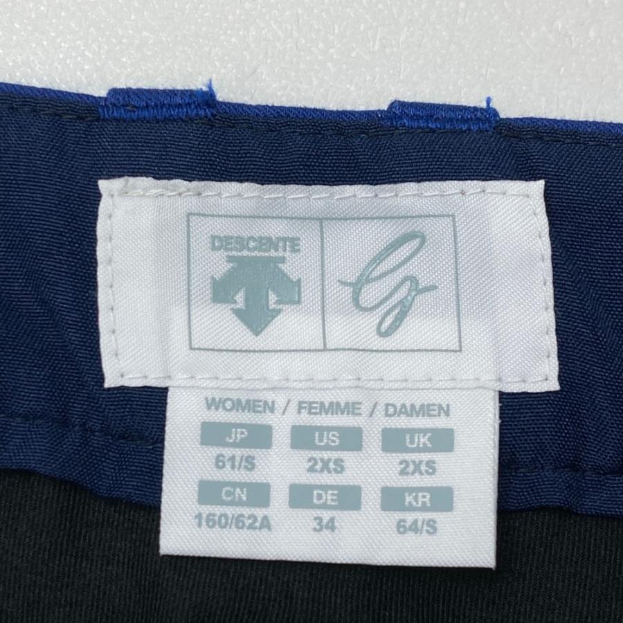 DESCENTE GOLF デサントゴルフ インナー付 ストレッチスカート ブルー