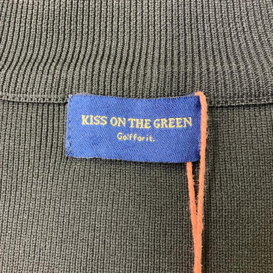 新品】KISS ON THE GREEN キスオンザグリーン ニット ハーフジップ