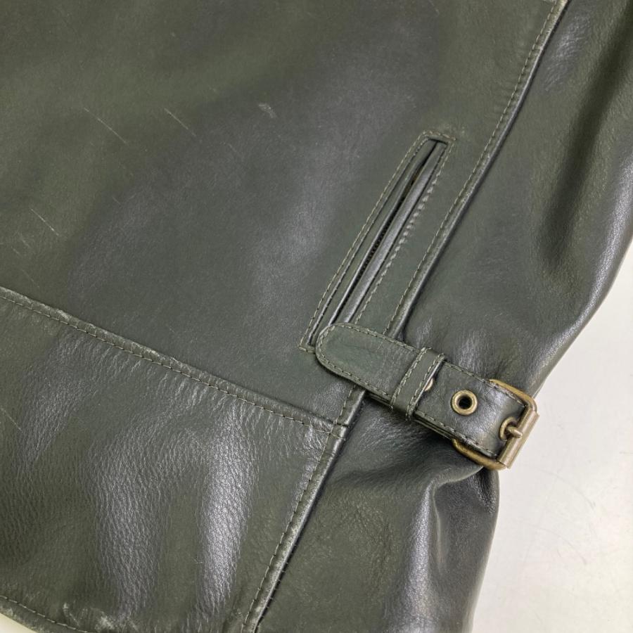 PAIR SLOPE ペアスロープ レザージャケット ブラック系 L バイクウェア