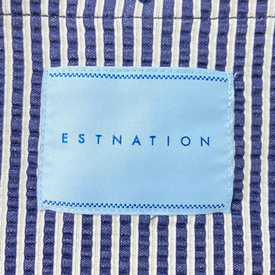 ESTNATION エストネーション シアサッカー スーツ 上下セットアップ