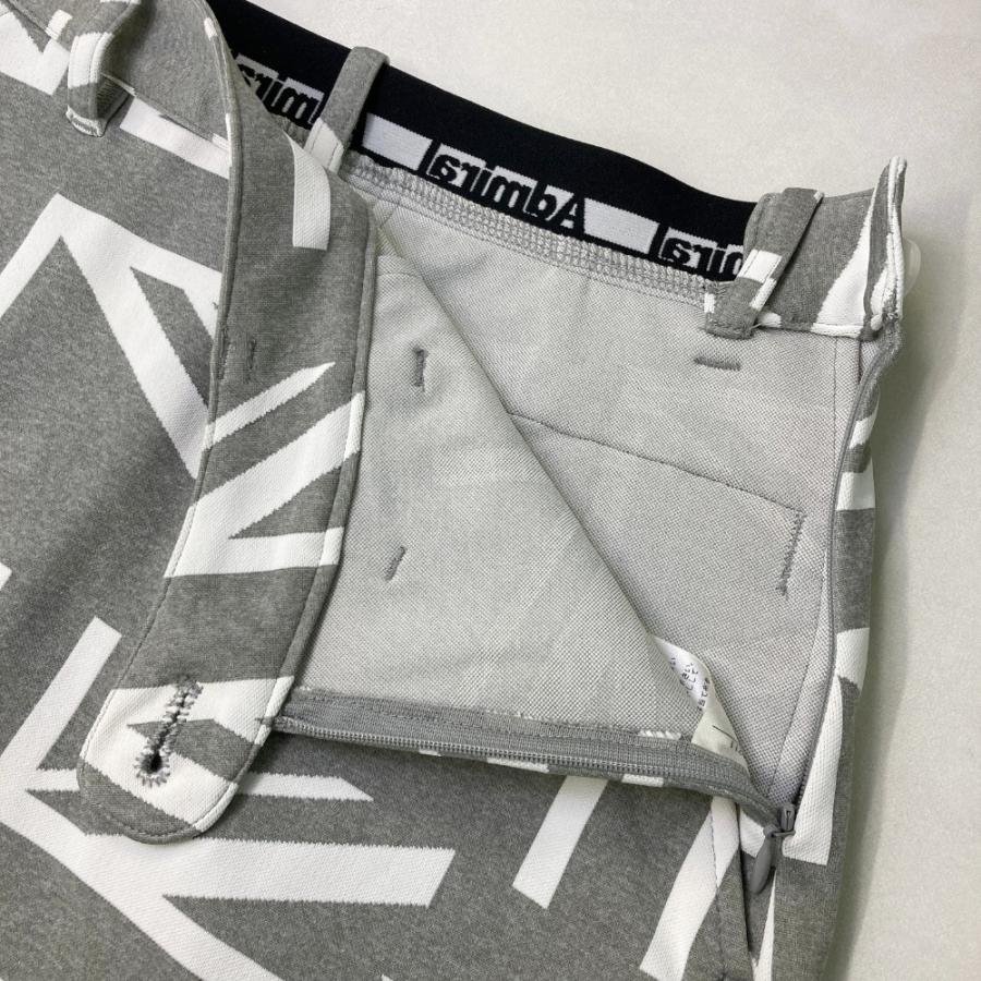 ADMIRAL アドミラル ストレッチスカート ユニオンジャック柄 グレー系