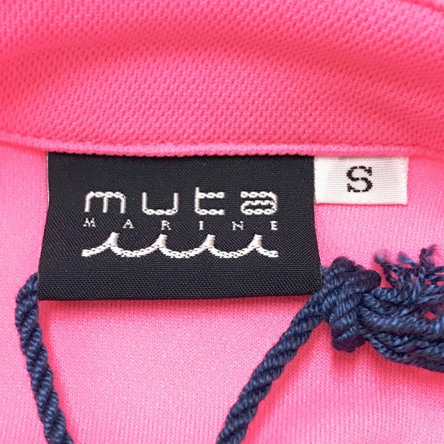 新品】MUTA MARINE ムータマリン 半袖ポロシャツ ボタンダウン ピンク