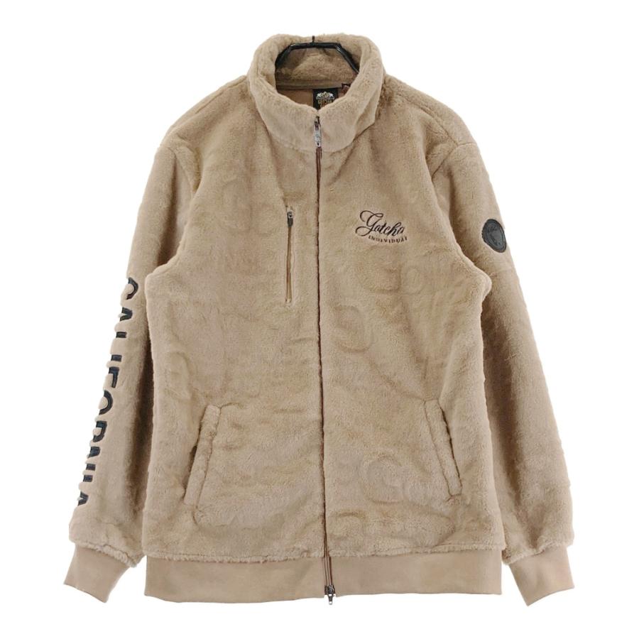 GOTCHA ガッチャ ボアジャケット ブラウン系 XL ゴルフウェア メンズ