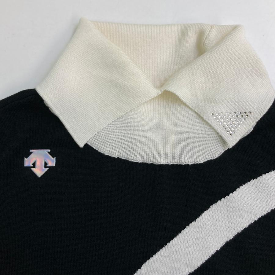 DESCENTE GOLF デサントゴルフ ニットベスト ブラック系 S ゴルフ