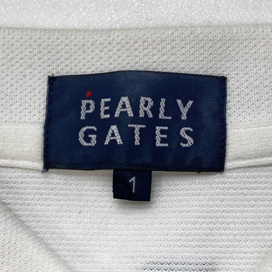 PEARLY GATES パーリーゲイツ ノースリーブポロシャツ 総柄