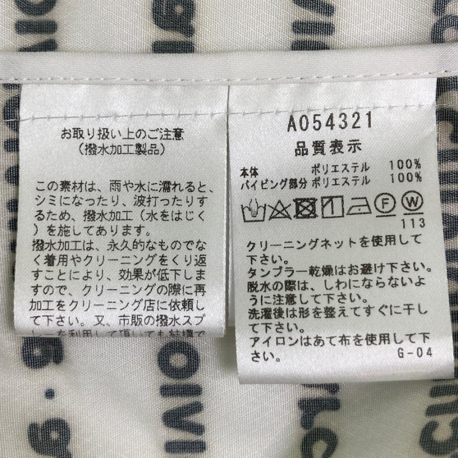 ARCHIVIO アルチビオ ; ジップベスト ロゴ総柄 ホワイト系 36 ゴルフ