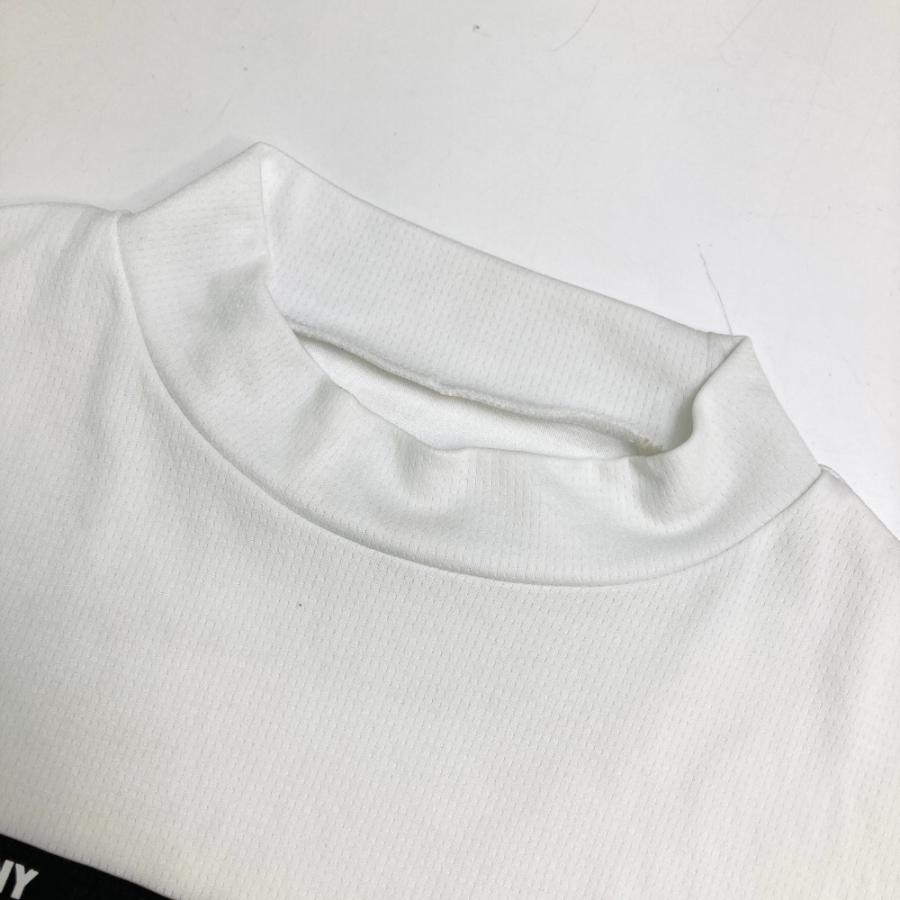 JACK BUNNY ジャックバニー モックネック 半袖Tシャツ ホワイト系 6