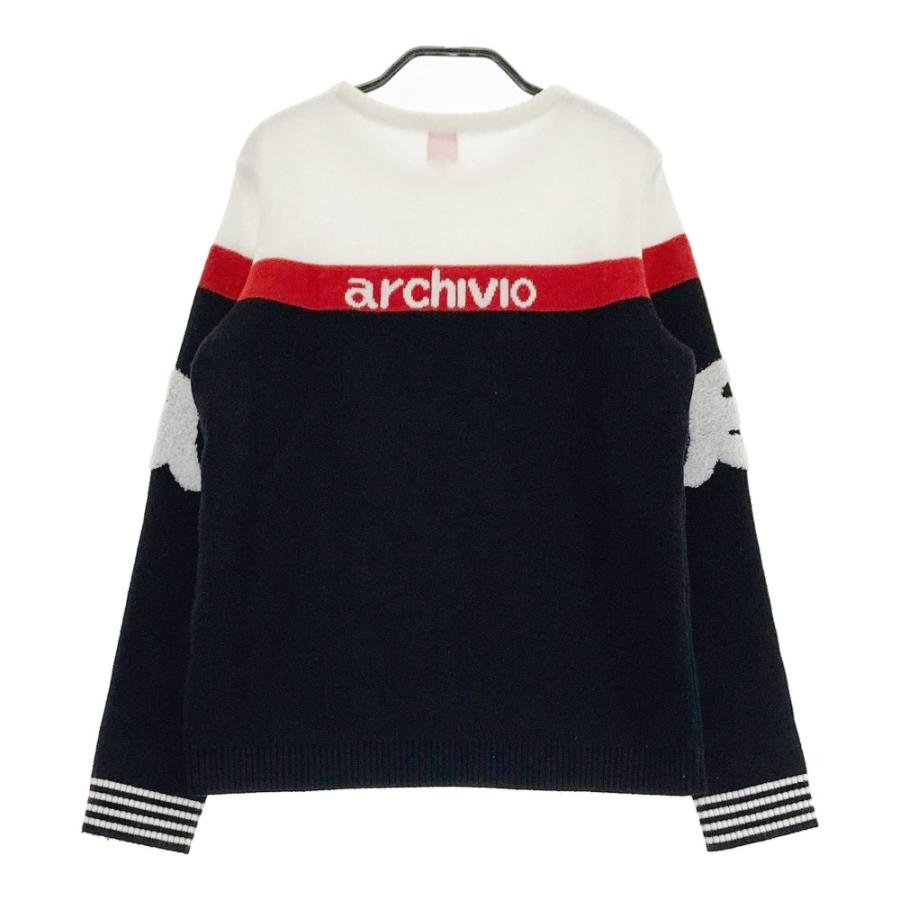 ARCHIVIO アルチビオ ニット セーター ブラック系 38 ゴルフ