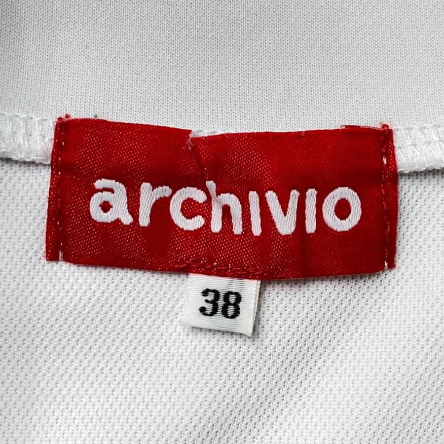 ARCHIVIO アルチビオ 長袖ハイネックTシャツ ホワイト系 38