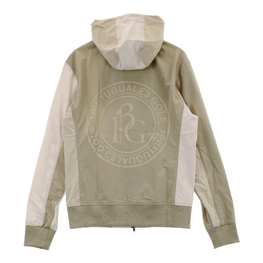 美品】1PIU1UGUALE3 GOLF GRB077 ジップパーカー ベージュ系 3