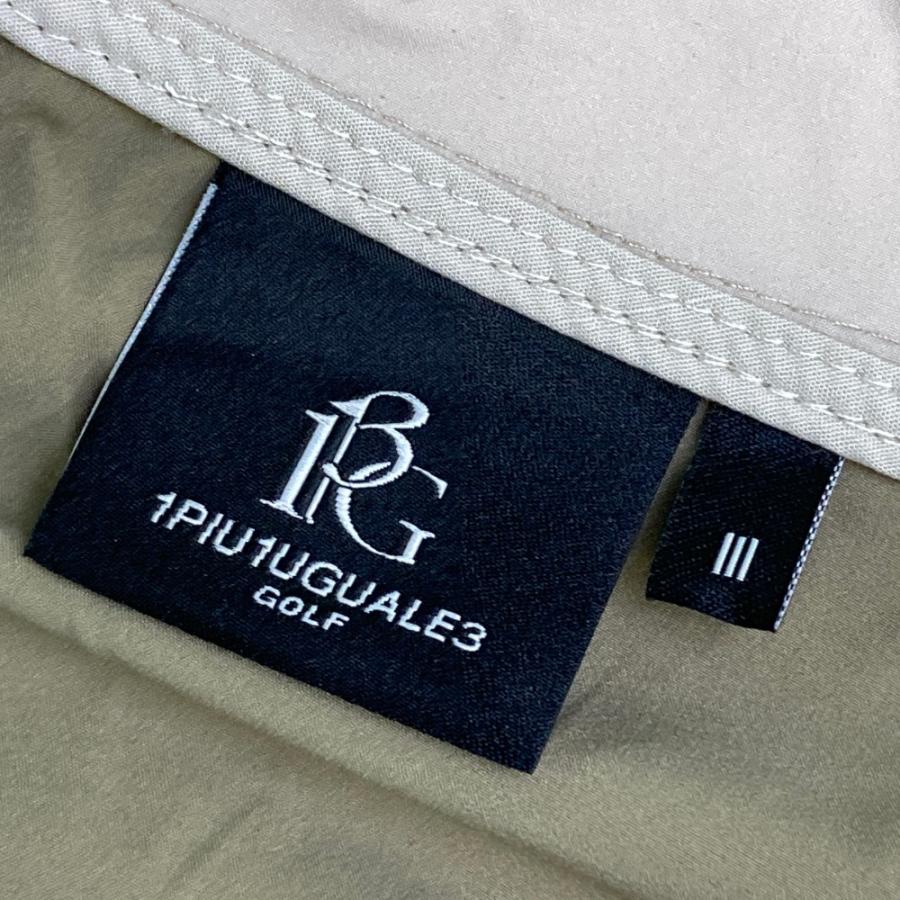 美品】1PIU1UGUALE3 GOLF GRB077 ジップパーカー ベージュ系 3