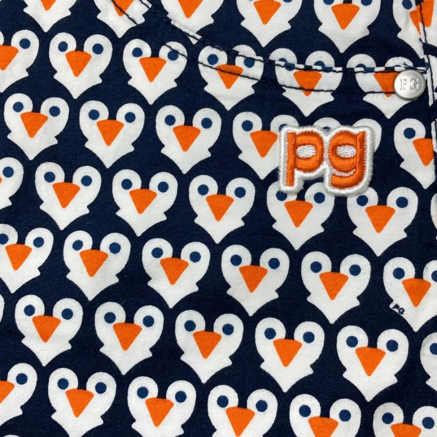 サイズ：00 PEARLY GATES パーリーゲイツ 30周年 ストレッチスカート ワッペン 総柄 ネイビー系 [240101441330] ゴルフウェア レディース ストスト PEARLY GATES パーリーゲイツ 30周年 ストレッチスカート
