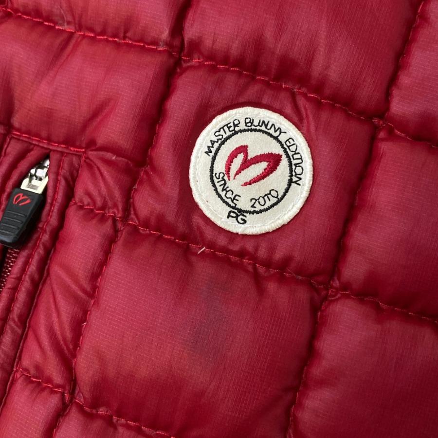 マスターバニーエディション　ダウン　サイズ4 ゴルフ MASTER BUNNY EDITION 【超美品】マスターバニー 2WAYダウンジャケット