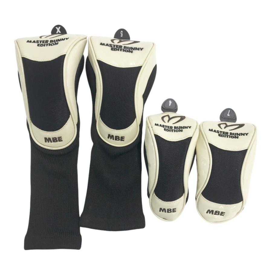MASTER BUNNY EDITION マスターバニーエディション  ヘッドカバー 4点セット  ホワイト系 FW×2、UT×2 [240101441481] ゴルフウェア ストスト MASTER BUNNY EDITION マスターバニーエディション ヘッドカバー