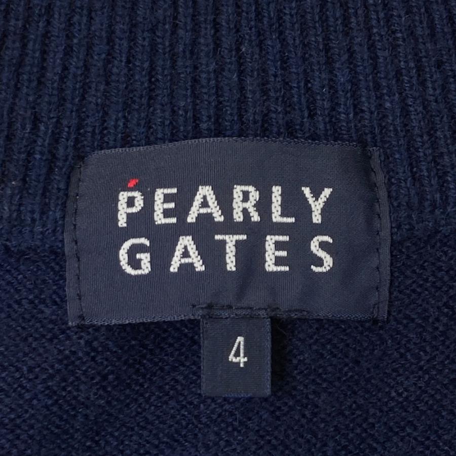 新品 PEARLY GATES パーリーゲイツ カシミヤ混 ニットジャケット PEARLY GATES パーリーゲイツ カシミヤ混 ニット ジップジャケット