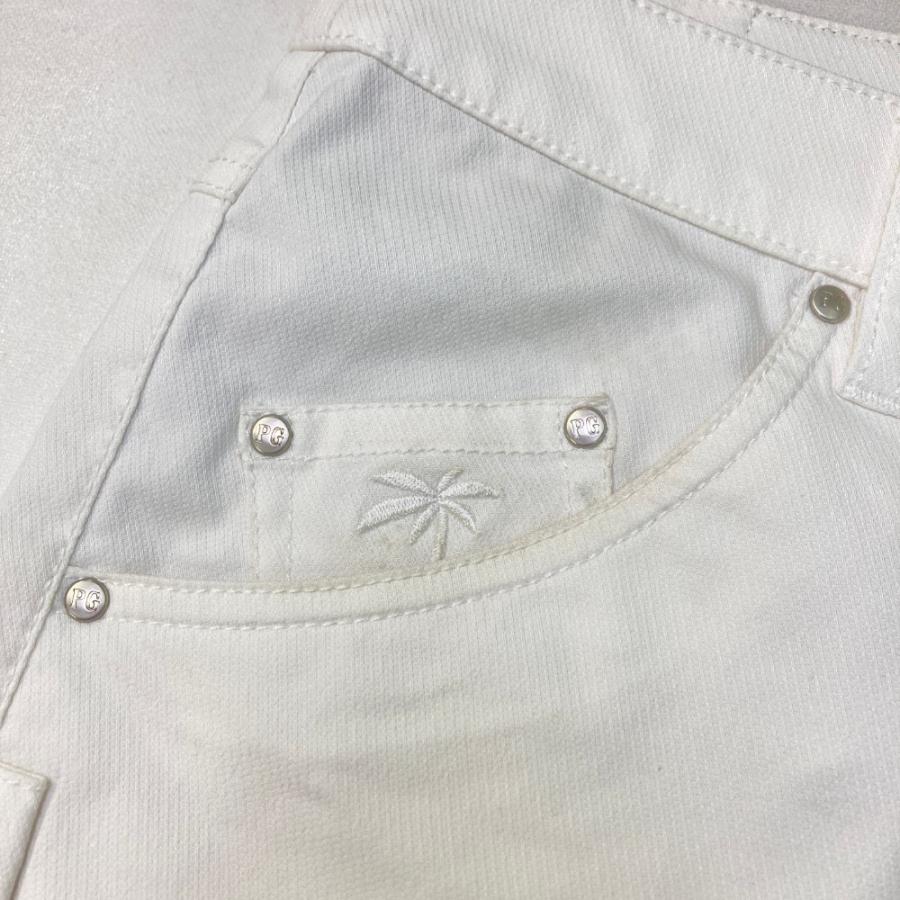 サイズ：0 PEARLY GATES パーリーゲイツ 2023年 ショートパンツ  ホワイト系 [240101441539] ゴルフウェア レディース ストスト PEARLY GATES パーリーゲイツ 2023年 ショートパンツ ホワイト系