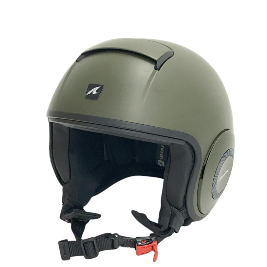 SHARK シャーク ヘルメット DARK カーキ系 XL バイクウェア : ブランド