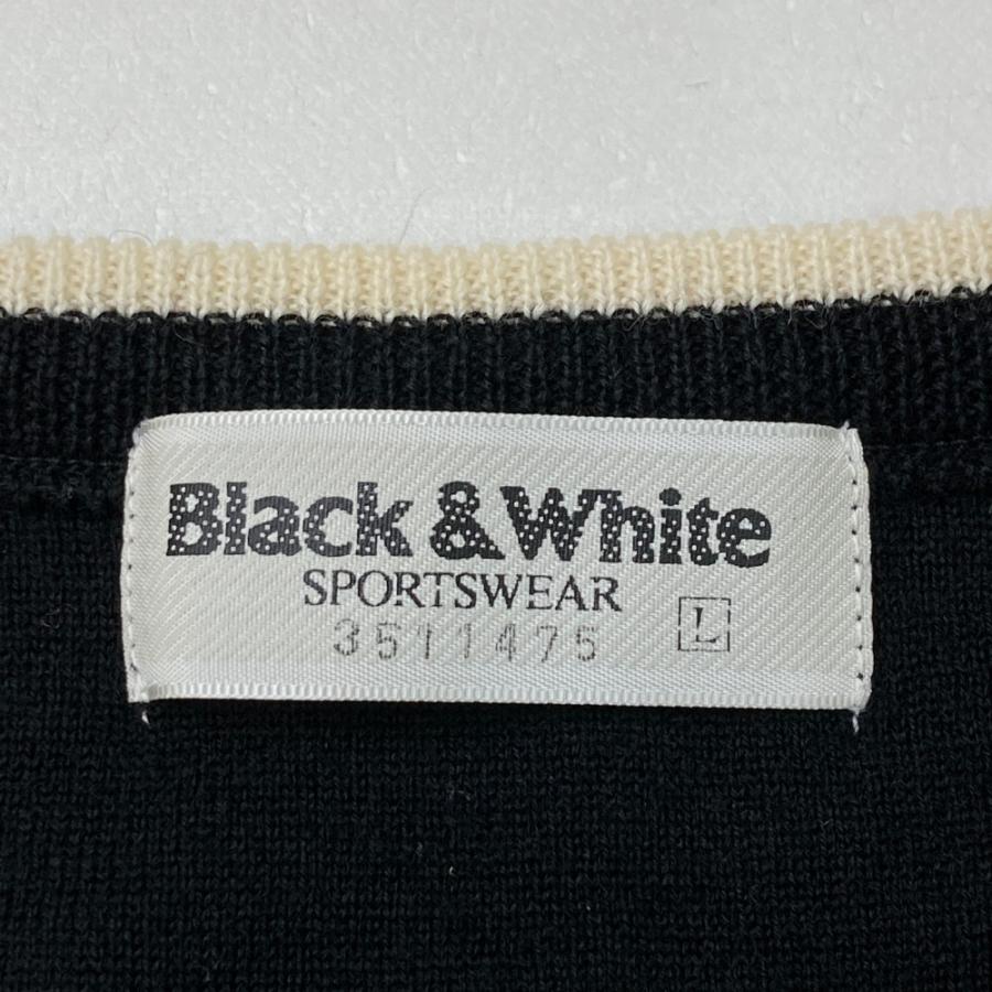 Black&White SPORT セーター Black＆White（ブラック&ホワイト） ブラックアンドホワイト ニット